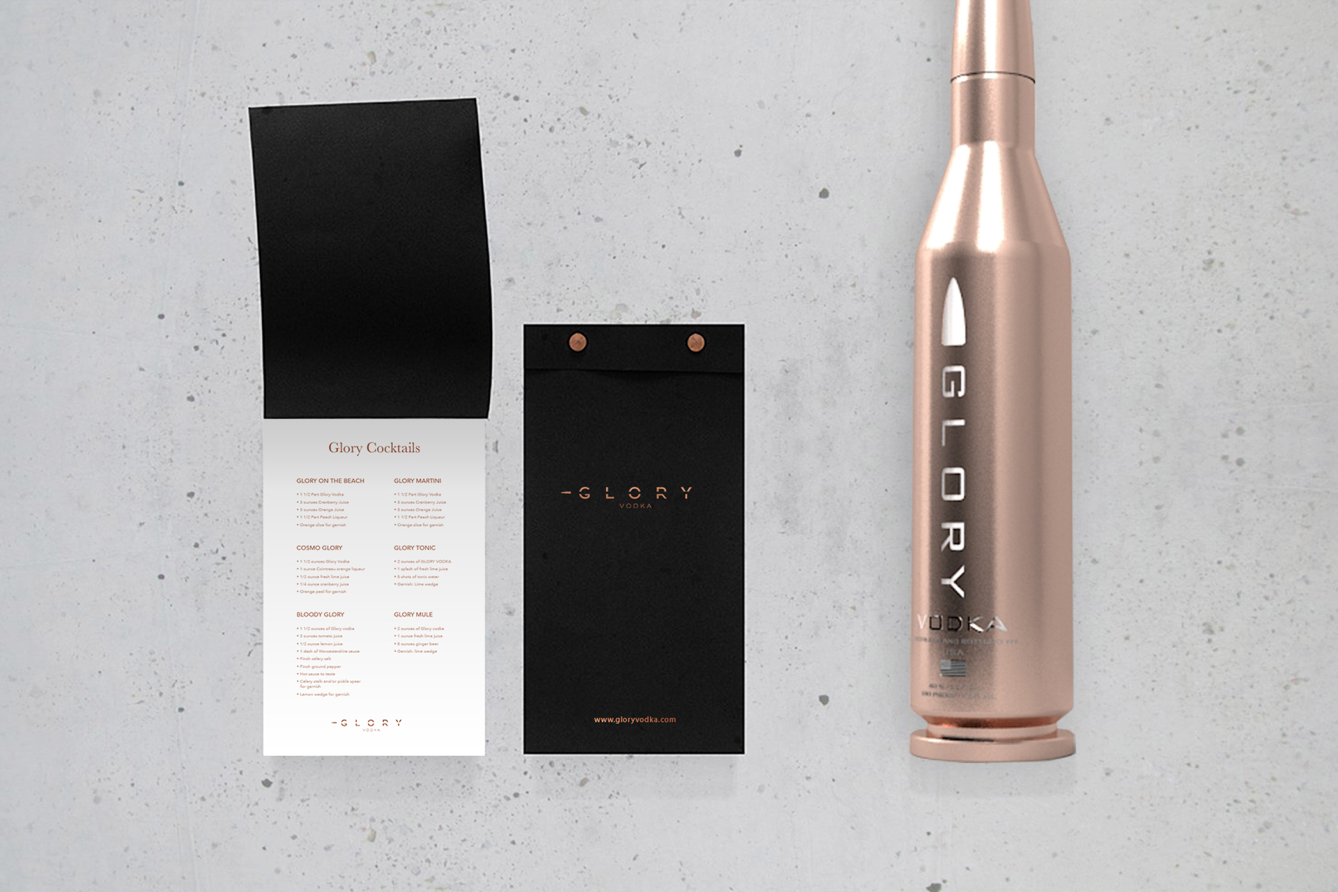 Glory Vodka, Branding, Logo Design, Packaging